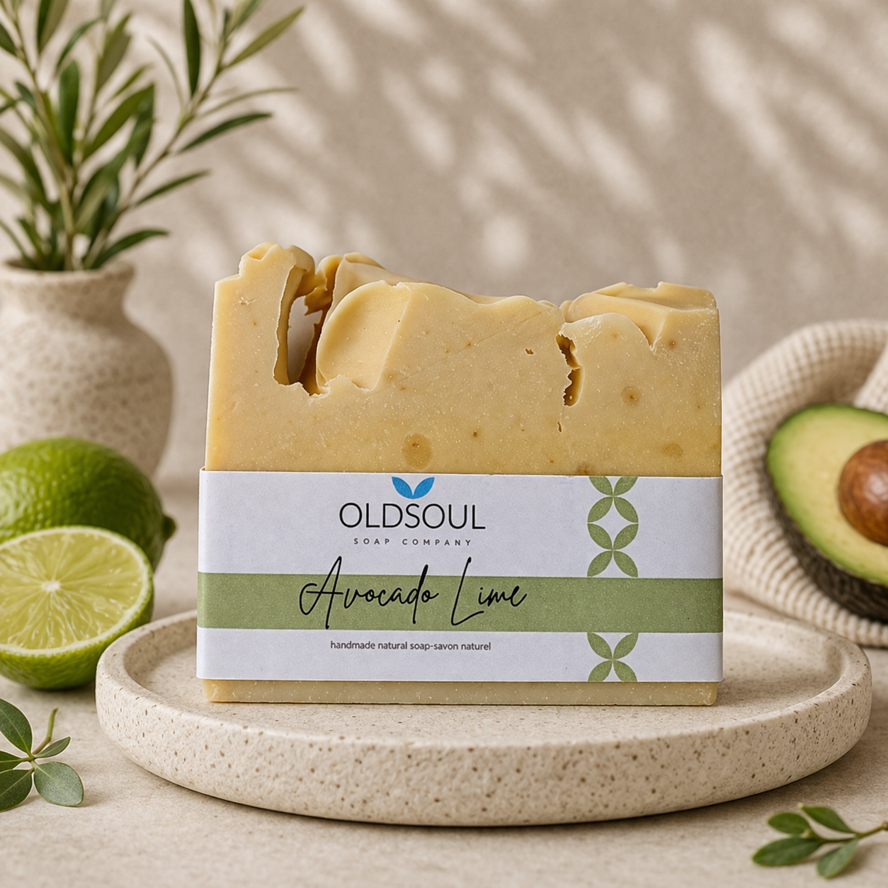 Savon Avocat Lime