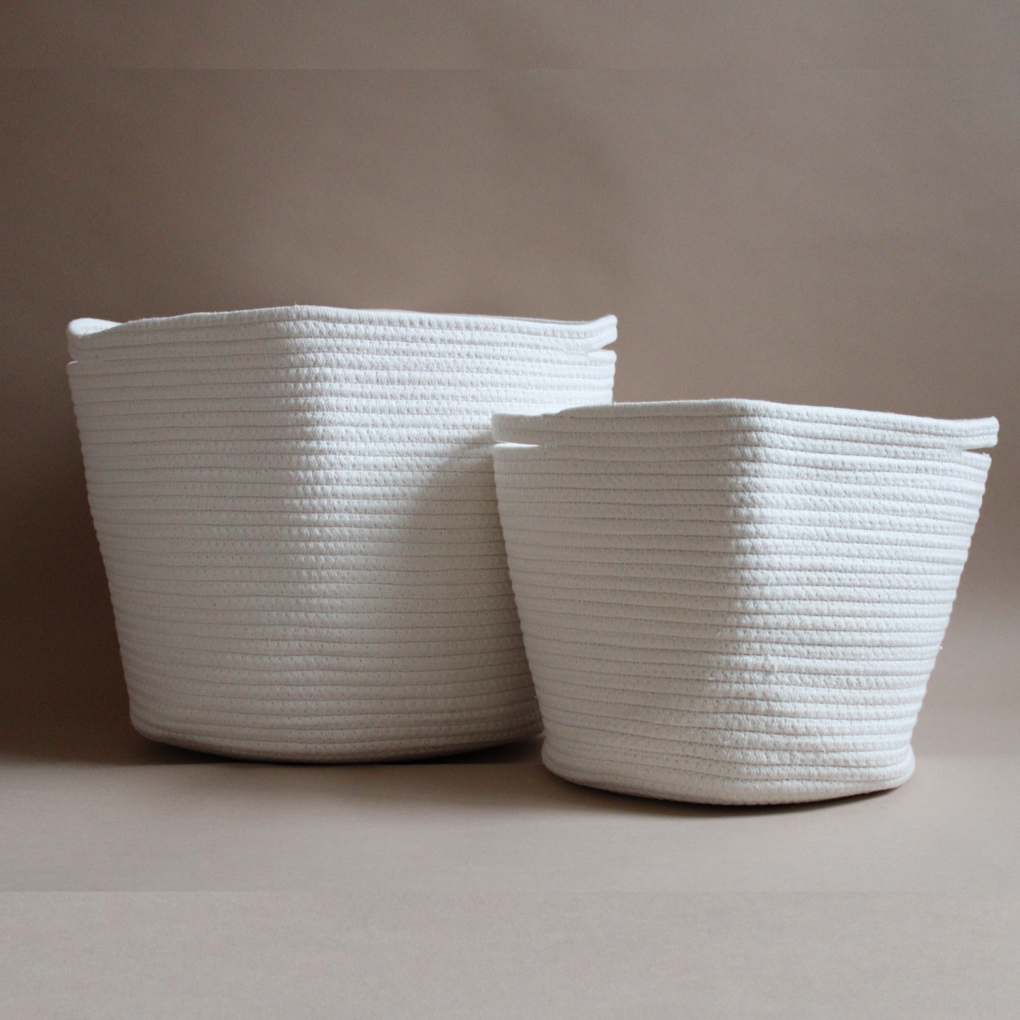 panier en corde de coton ecolo