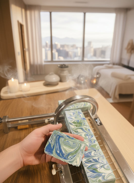 Savon naturel en barre au lait de chèvre : Theo-Aqua di Gio : Savon pour hommes