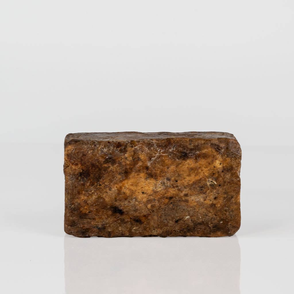 Savon noir africain authentique brut - 5 oz (167 g)