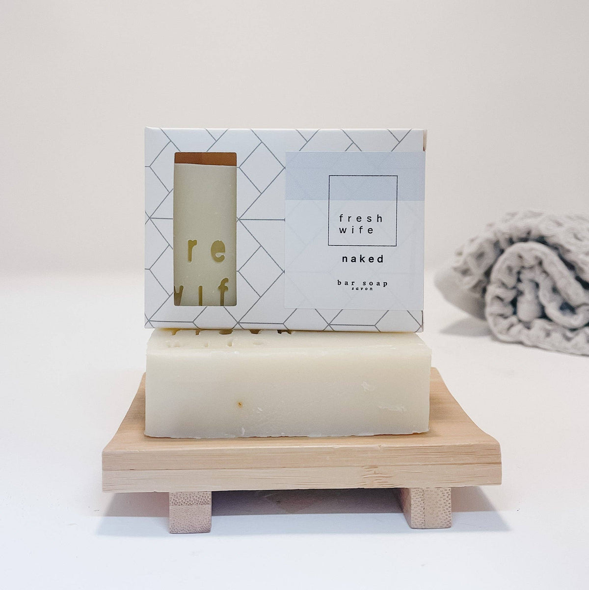 Barre de savon nue