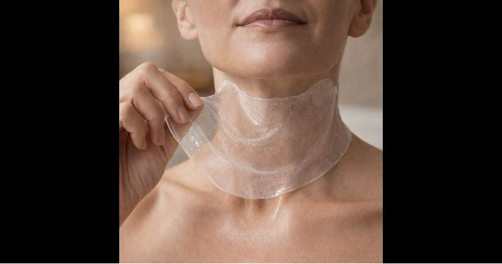 Masque au collagène pour le cou