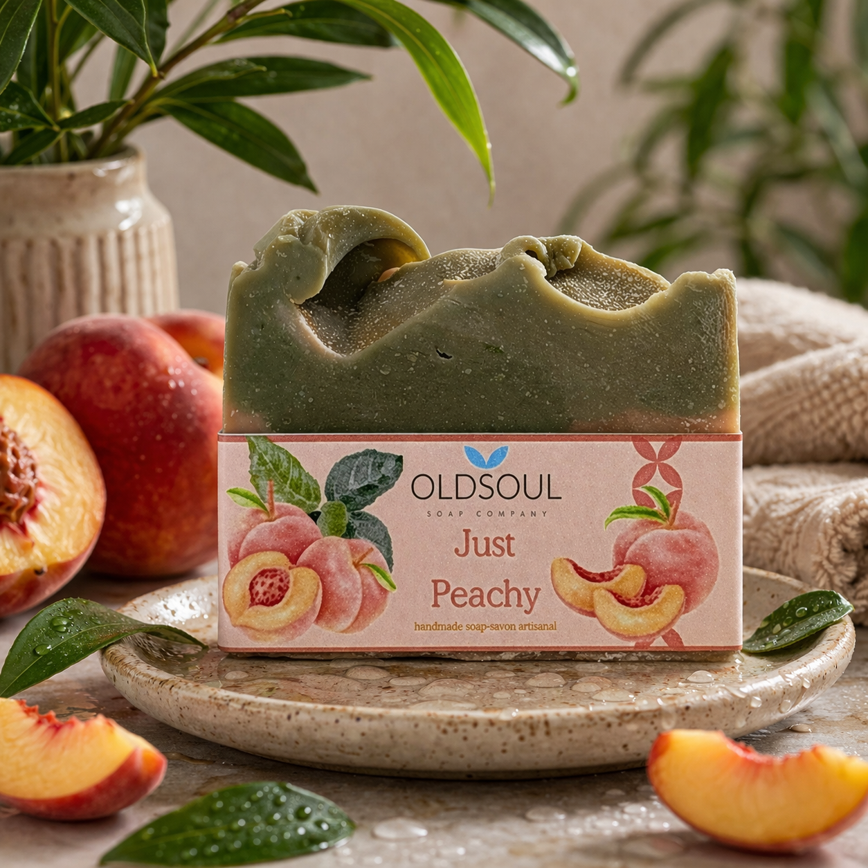 Savon Parfumé "Just Peachy"