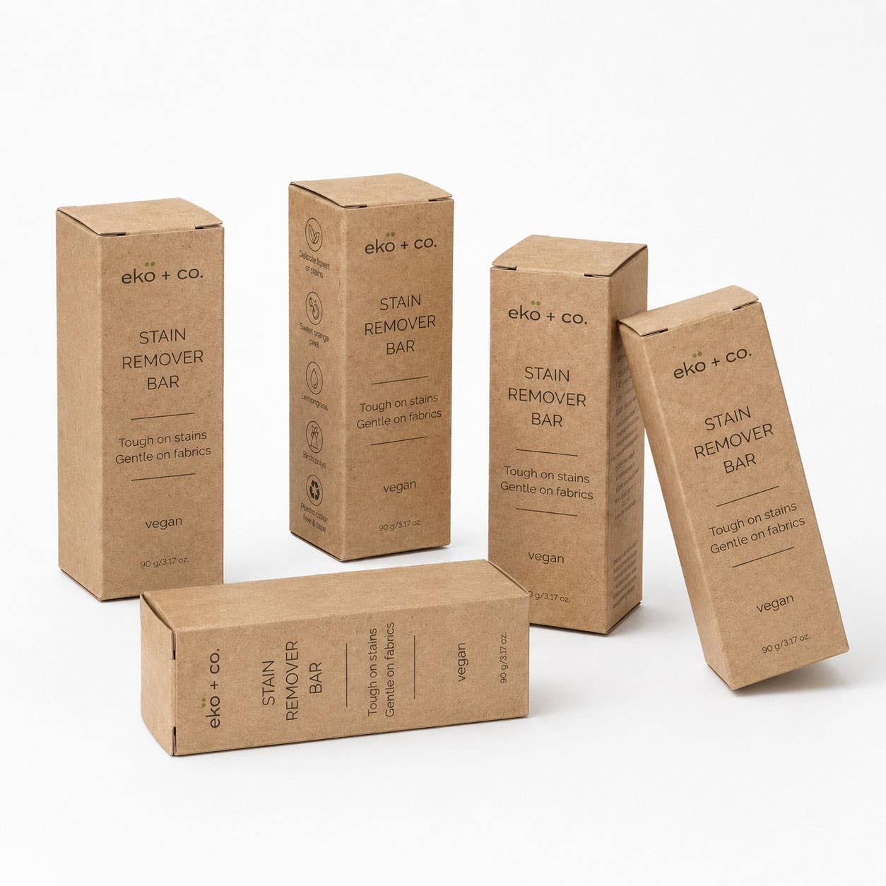 Ekö + co. Barre détachante végane — 90 g, sans plastique