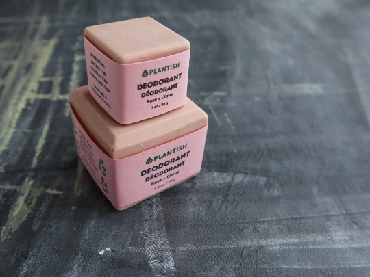 Barre déodorante Zero Waste - Rose et agrumes