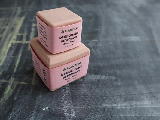 Barre déodorante Zero Waste - Rose et agrumes