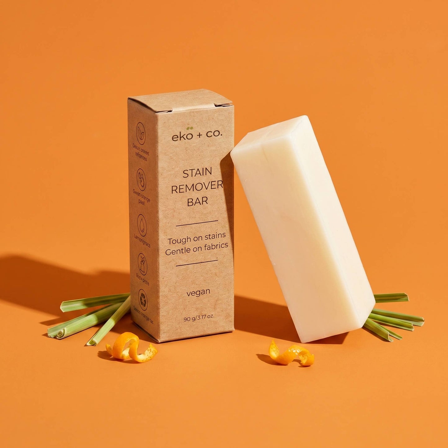 Ekö + co. Barre détachante végane — 90 g, sans plastique