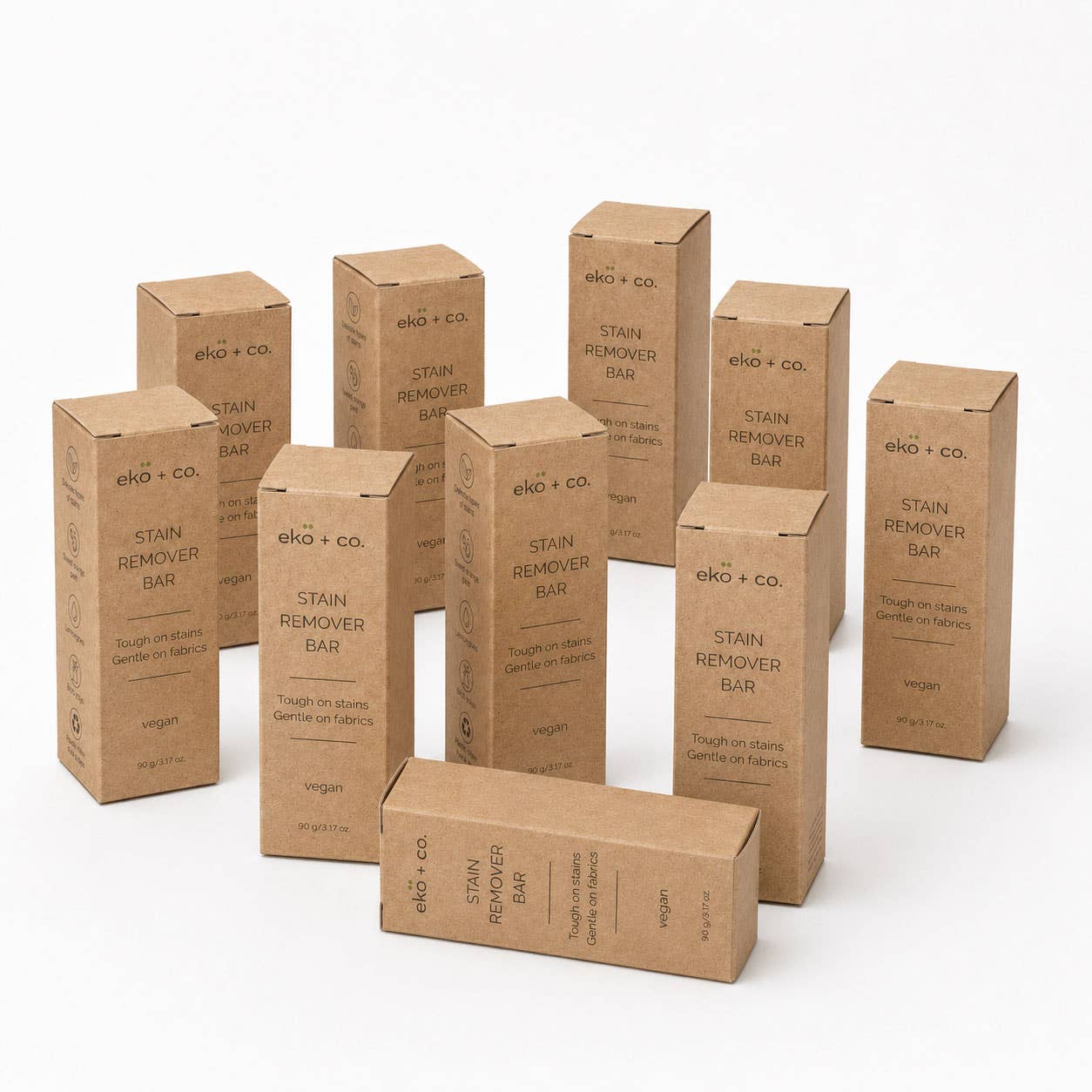 Ekö + co. Barre détachante végane — 90 g, sans plastique