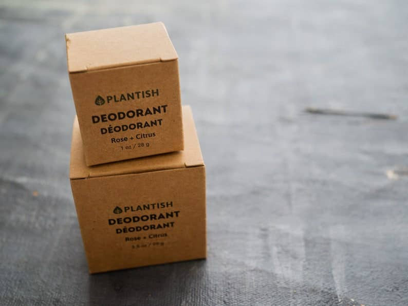 Barre déodorante Zero Waste - Rose et agrumes