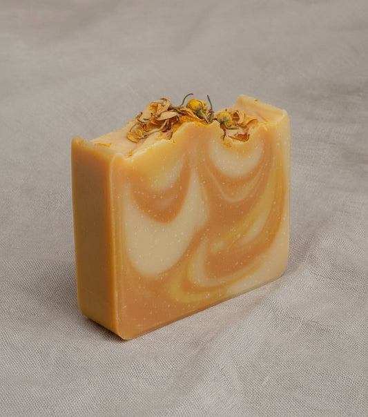 Savon naturel en barre Orange Curcuma