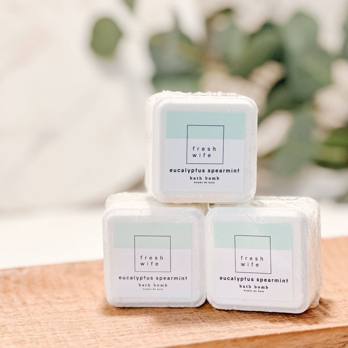 Bombe de bain Eucalyptus menthe verte