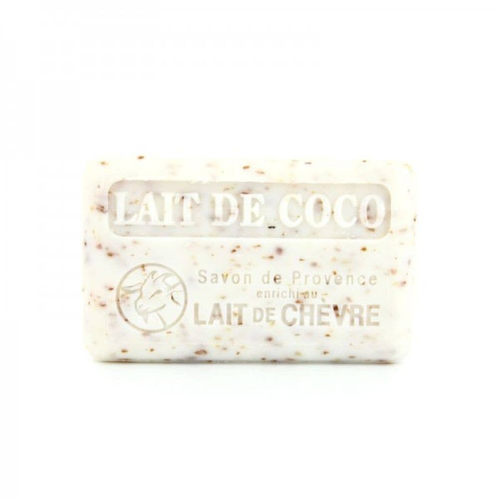Lait de coco - Savon français au lait de chèvre biologique 100g