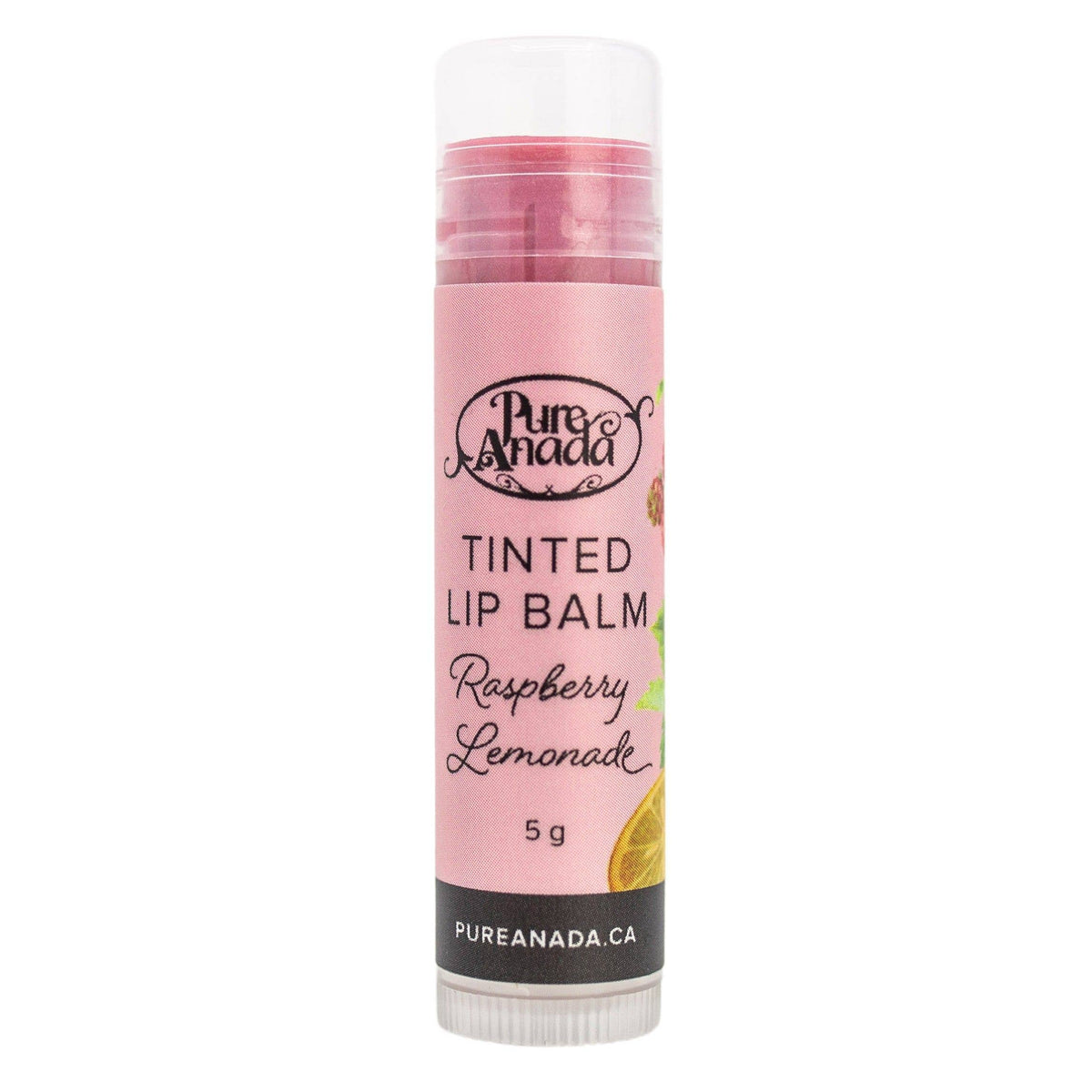 Baume à lèvres teinté à la limonade framboise
