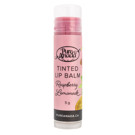 Baume à lèvres teinté à la limonade framboise