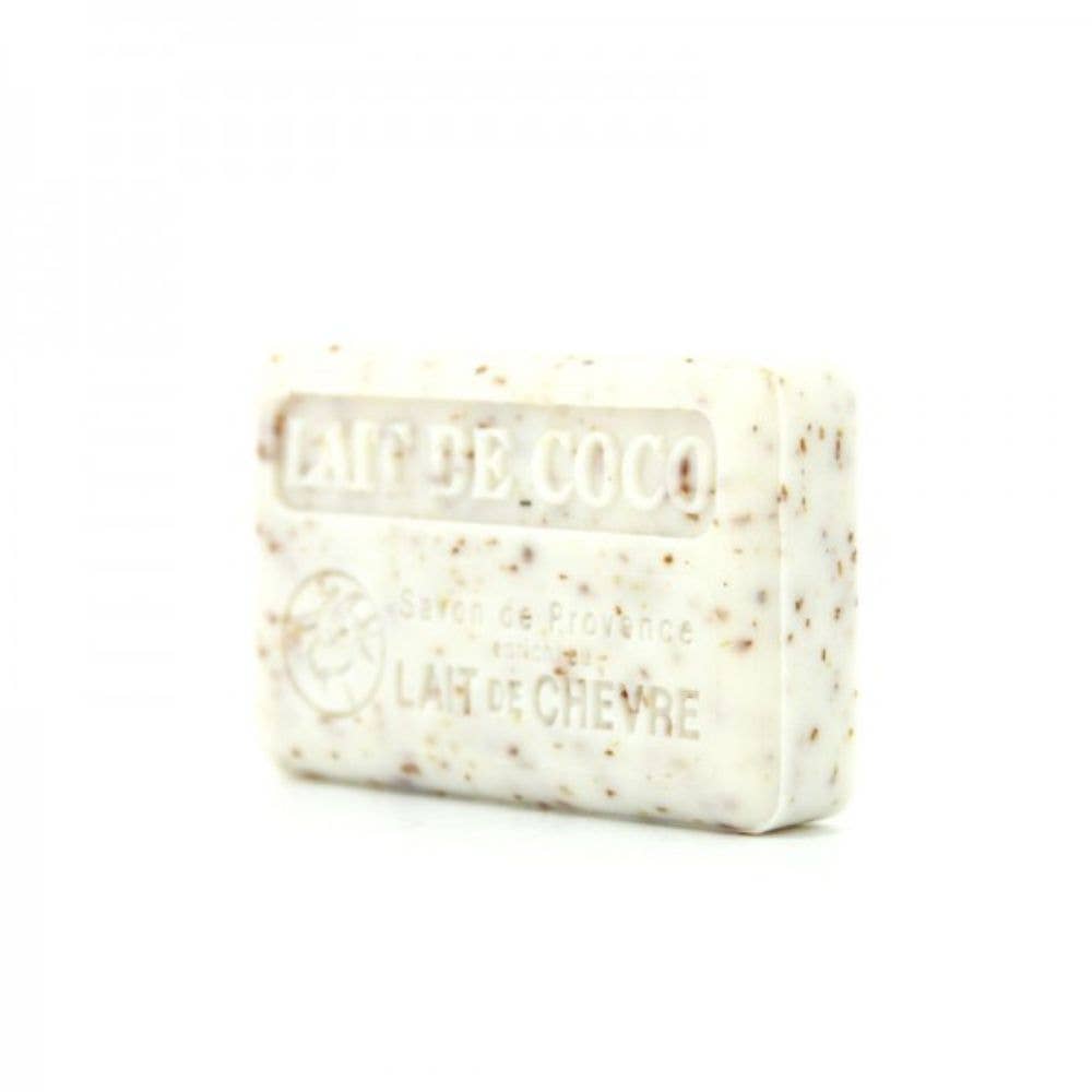 Lait de coco - Savon français au lait de chèvre biologique 100g