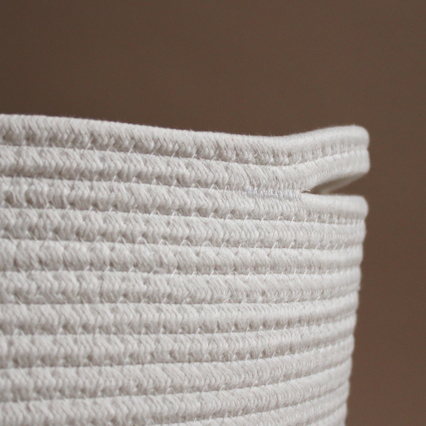 Panier en Corde de Coton — Format Moyen | Naturel & Éco-Responsable