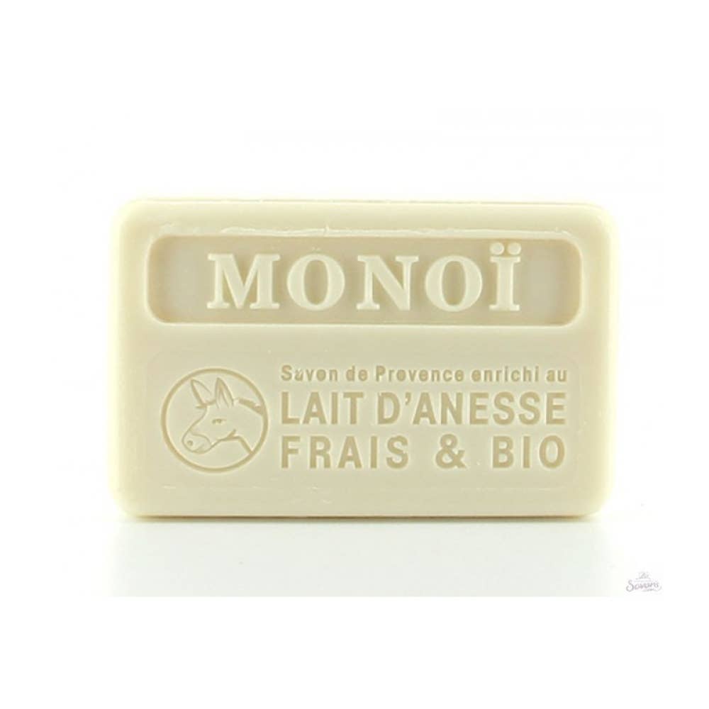 Monoï - Savon français au lait d'ânesse bio 100g