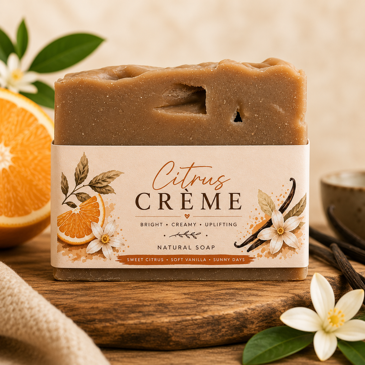 savon Crème d'agrumes