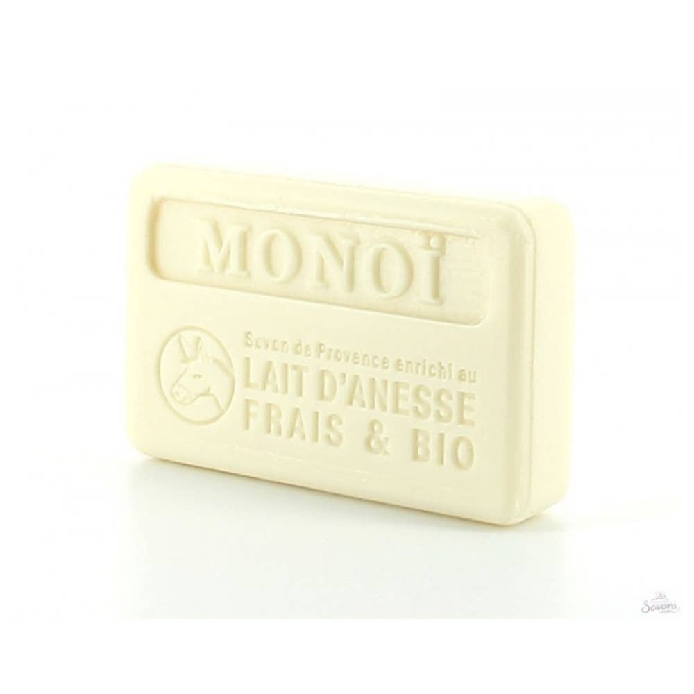 Monoï - Savon français au lait d'ânesse bio 100g