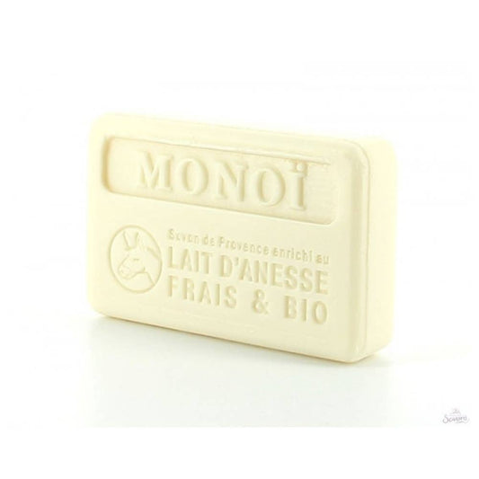 Monoï - Savon français au lait d'ânesse bio 100g