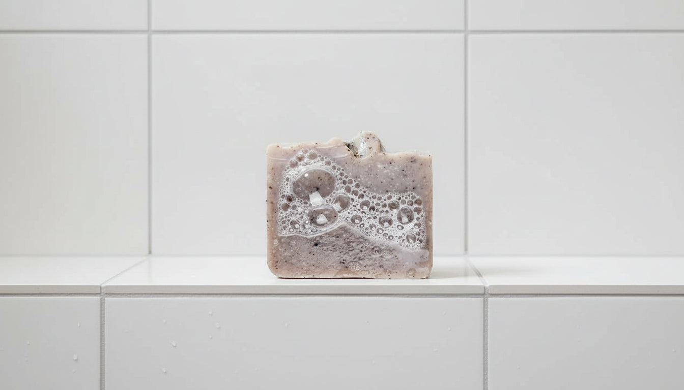 Savon naturel en barre au citron et à la lavande