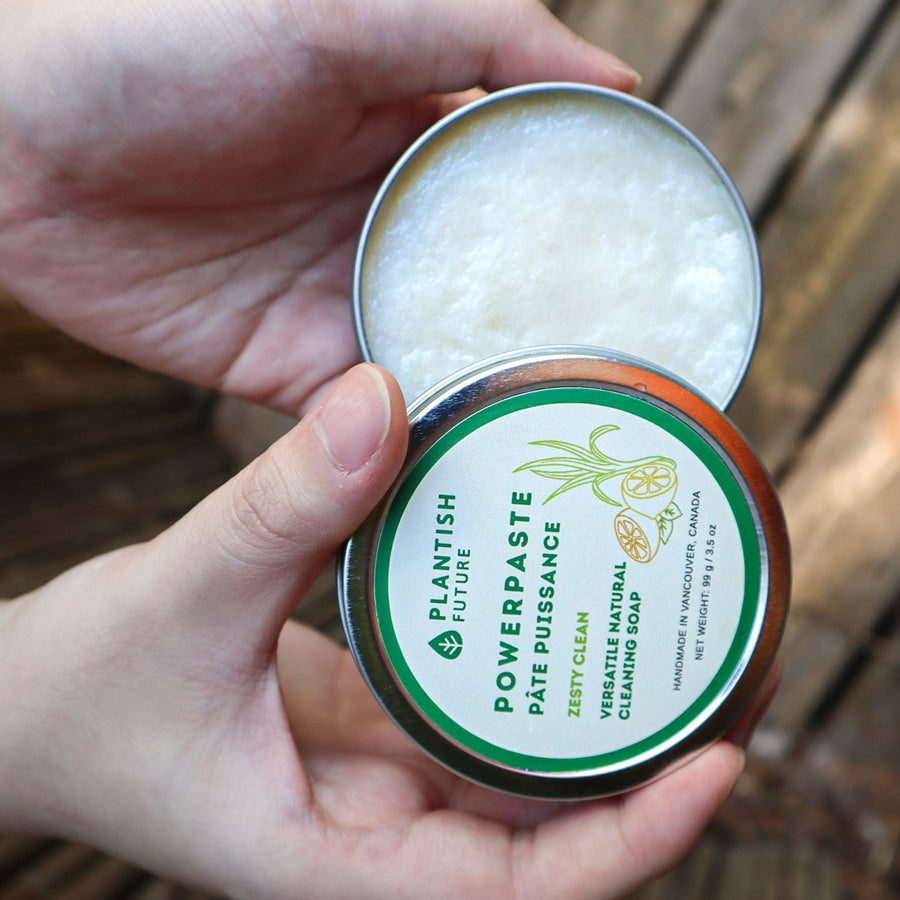 Savon tout usage naturel pâte nettoyante écologique multi-surfaces biodégradable fait au Canada MEP Onaturel
