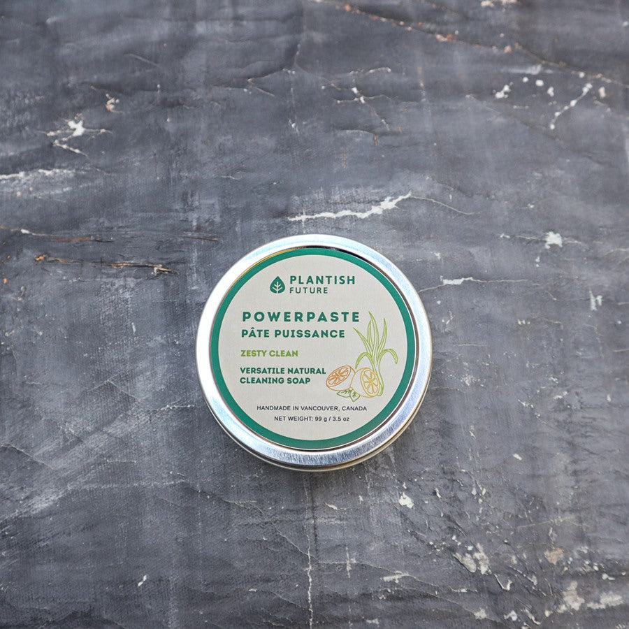 Savon tout usage naturel pâte nettoyante écologique multi-surfaces biodégradable fait au Canada MEP Onaturel
