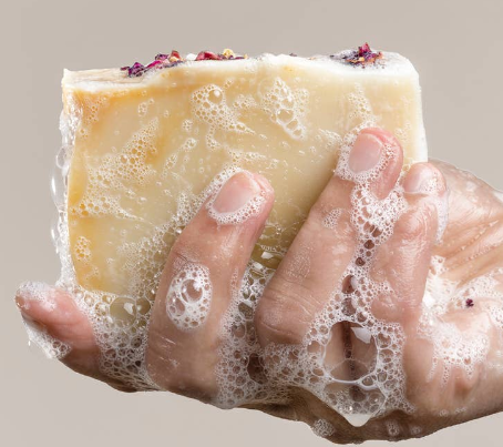 Savon naturel en barre: patchouli/ citronnelle